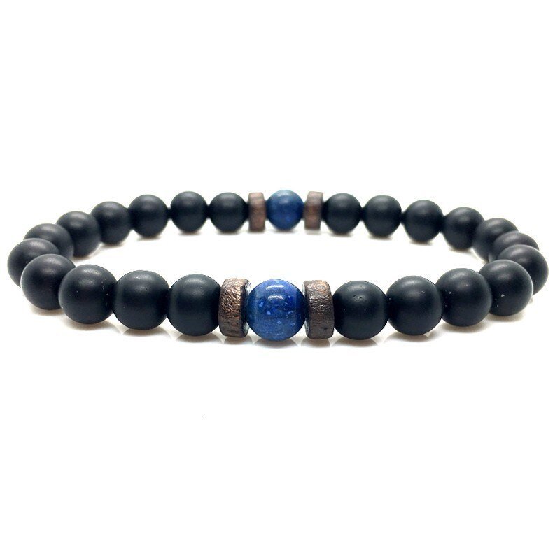 Men's Natural Moonstone Beaded Bracelets