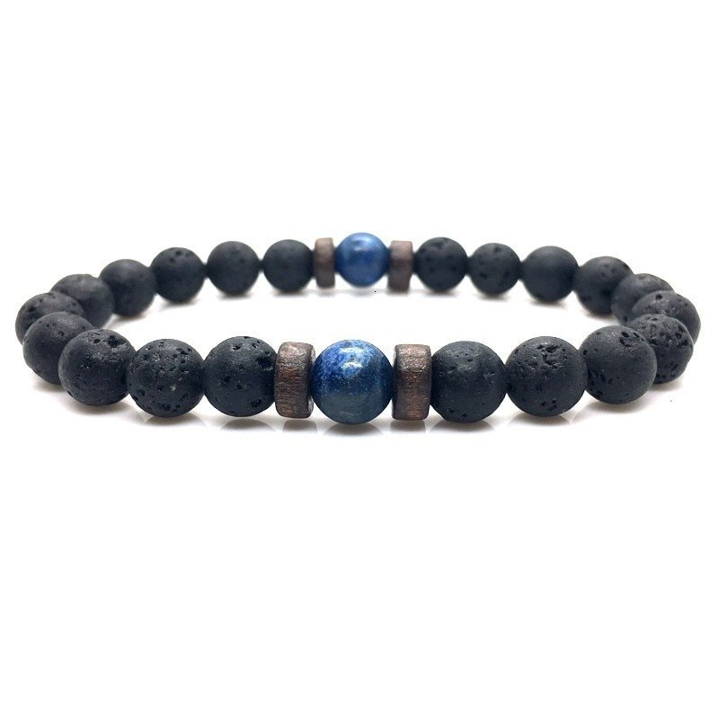 Men's Natural Moonstone Beaded Bracelets