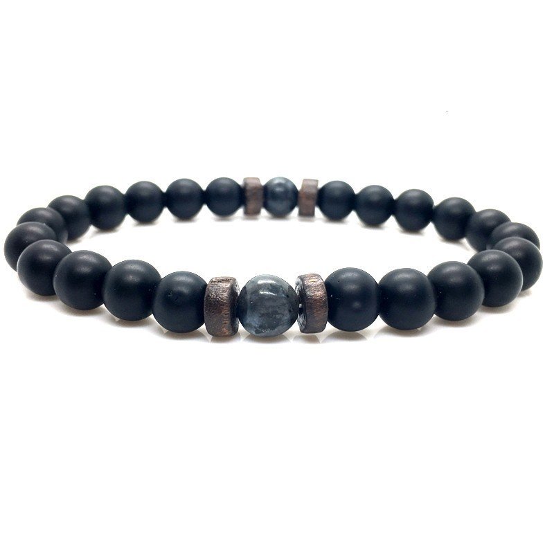Men's Natural Moonstone Beaded Bracelets