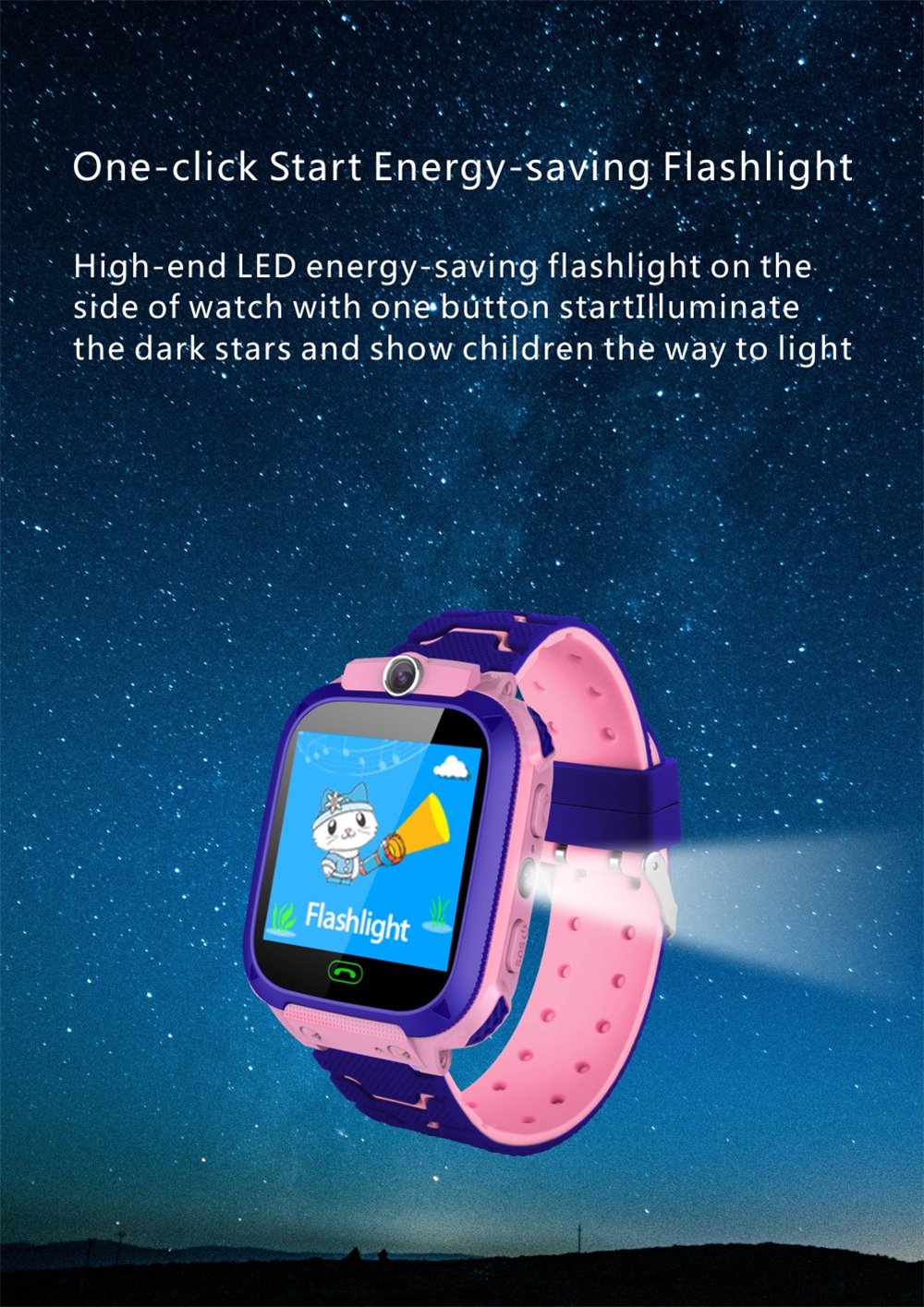 Kid's Waterproof Anti-lost Smart Watch