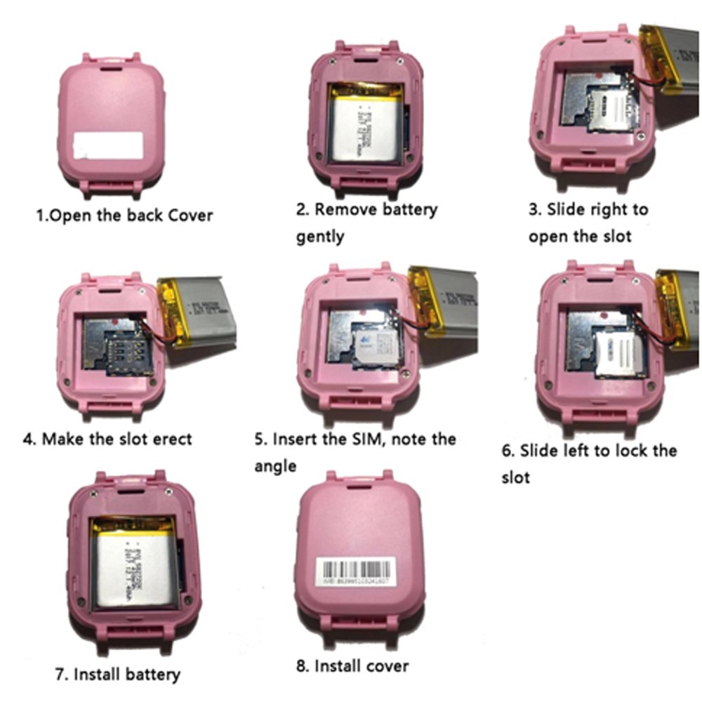 Kid's Waterproof Anti-lost Smart Watch