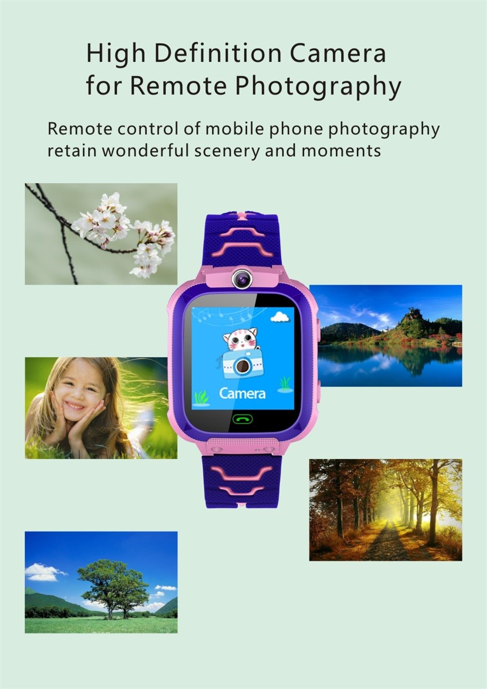 Kid's Waterproof Anti-lost Smart Watch