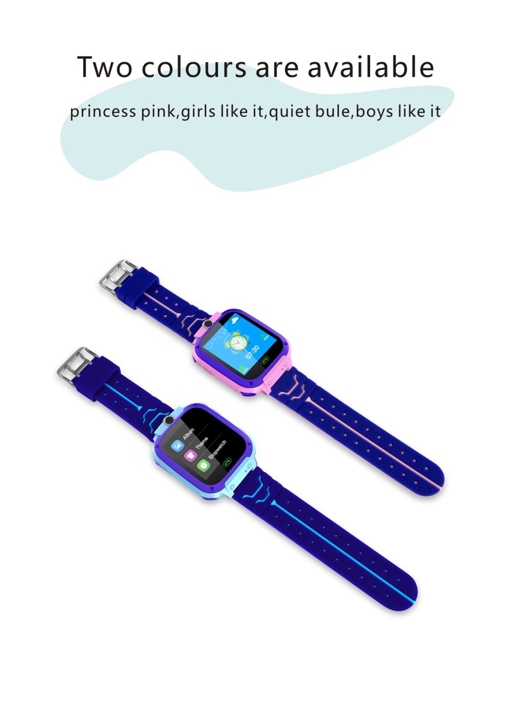 Kid's Waterproof Anti-lost Smart Watch